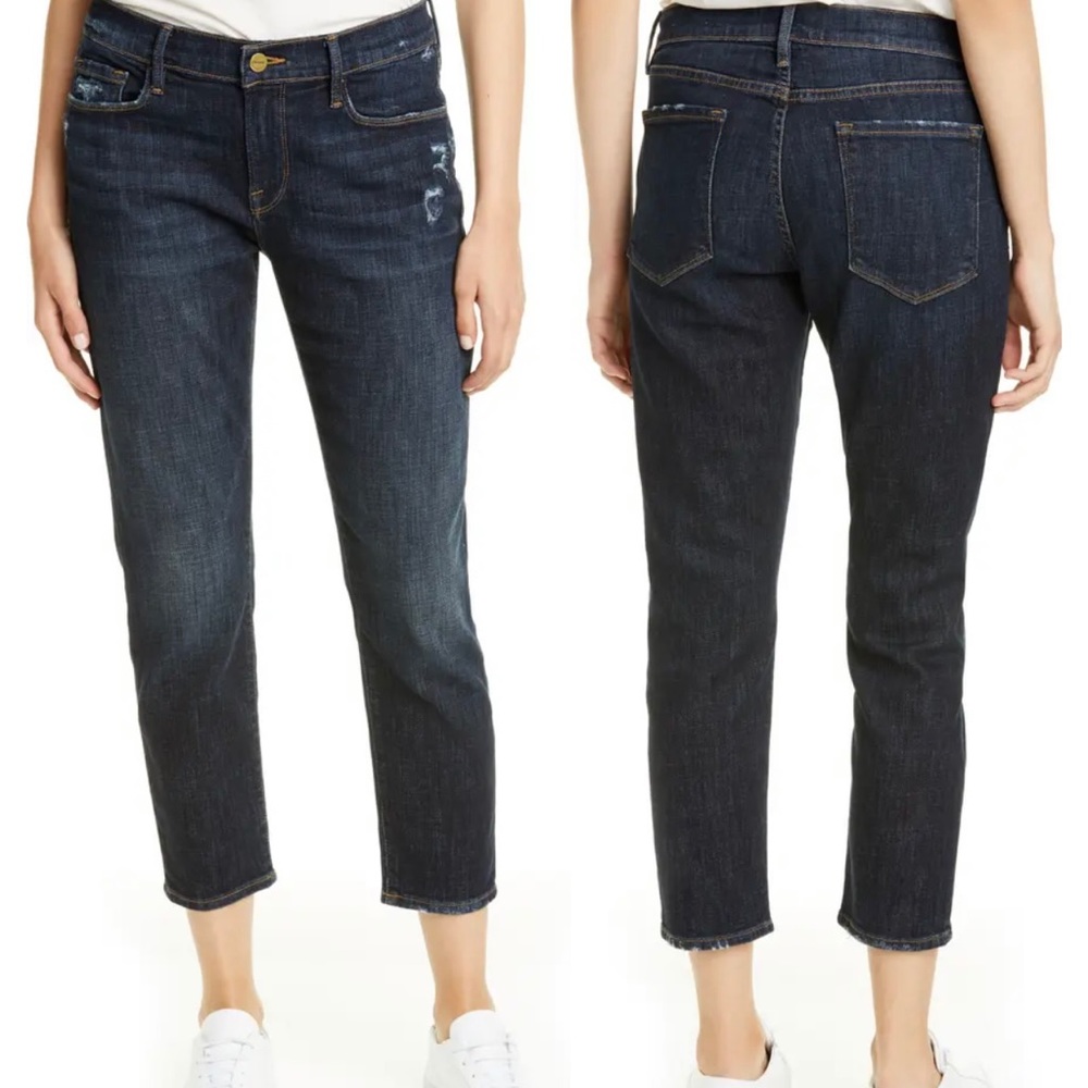 Frame Le Garçon crop boyfriend size 27